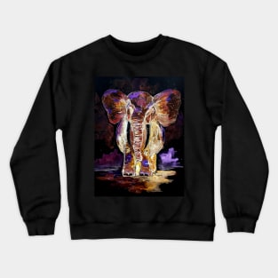 Translucent Elephant Crewneck Sweatshirt